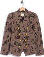 L'AGENCE Bethany Structured Wool Blend Blazer