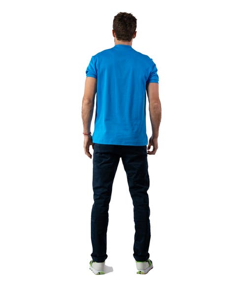 Woodpecker Pima Cotton Polo Shirt In Blue
