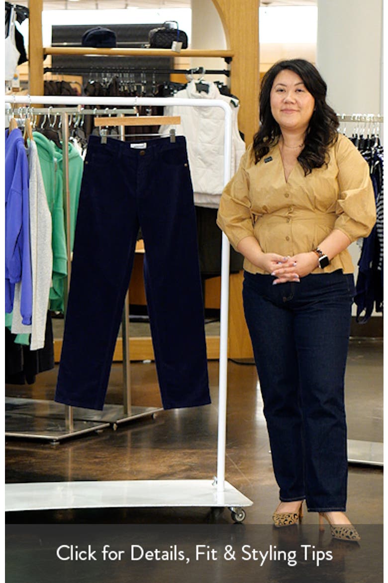 Kids' Flat Front Stretch Corduroy Pants video