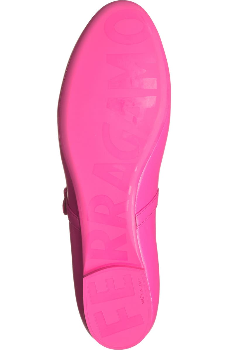 FERRAGAMO Lizz Leather Mary Jane Flat, Alternate, color,