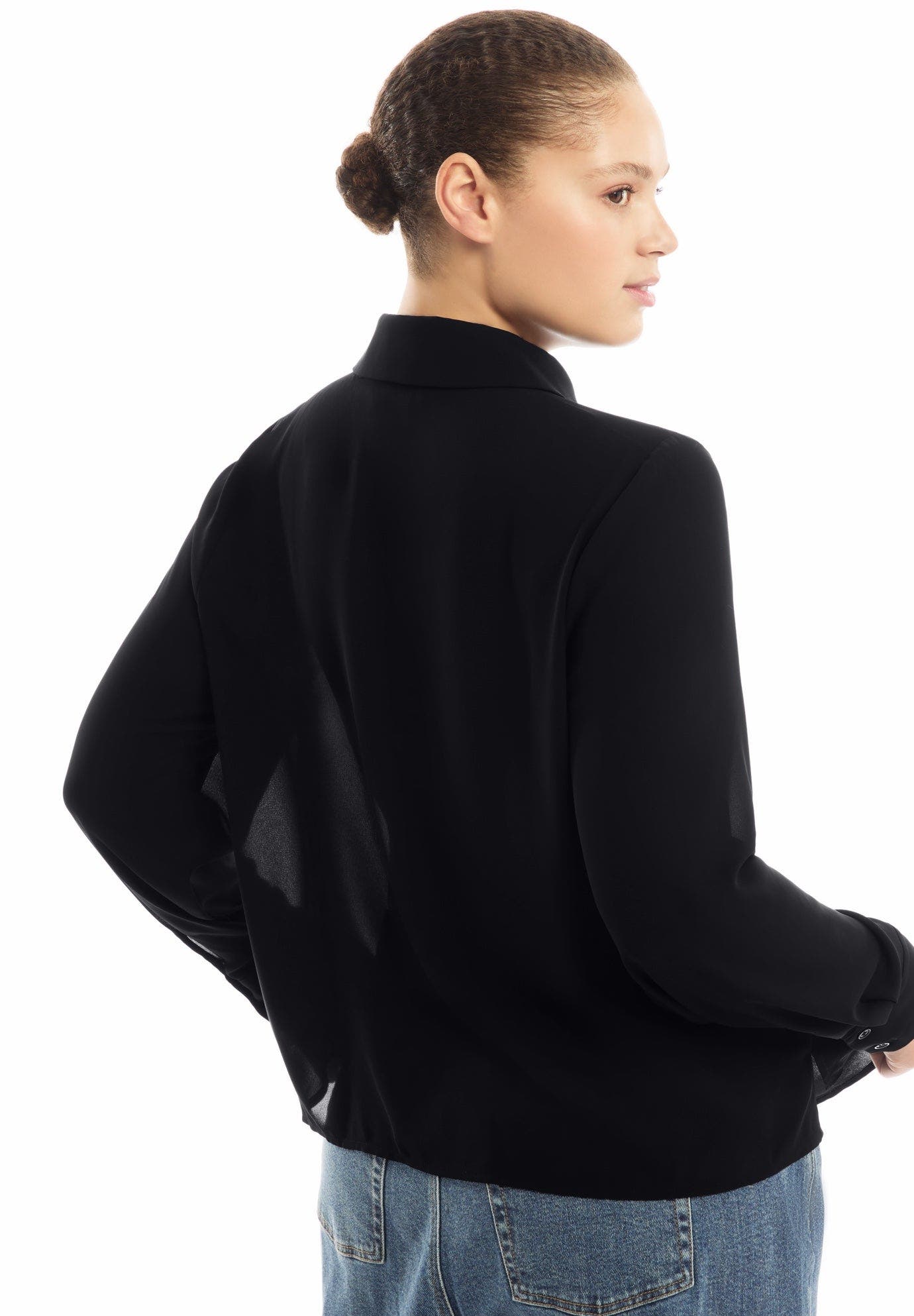 Ruffled Georgette Blouse - image 2