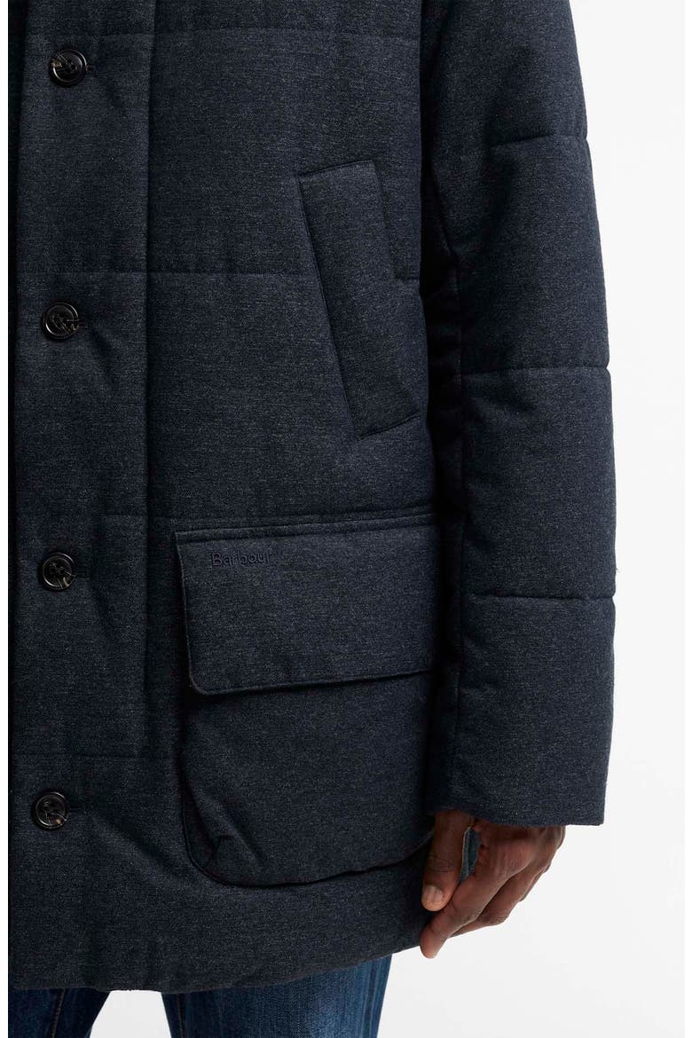 Winter Bedale Baffle Quilted Puffer Jacket, Alternate, color, DARK NAVY