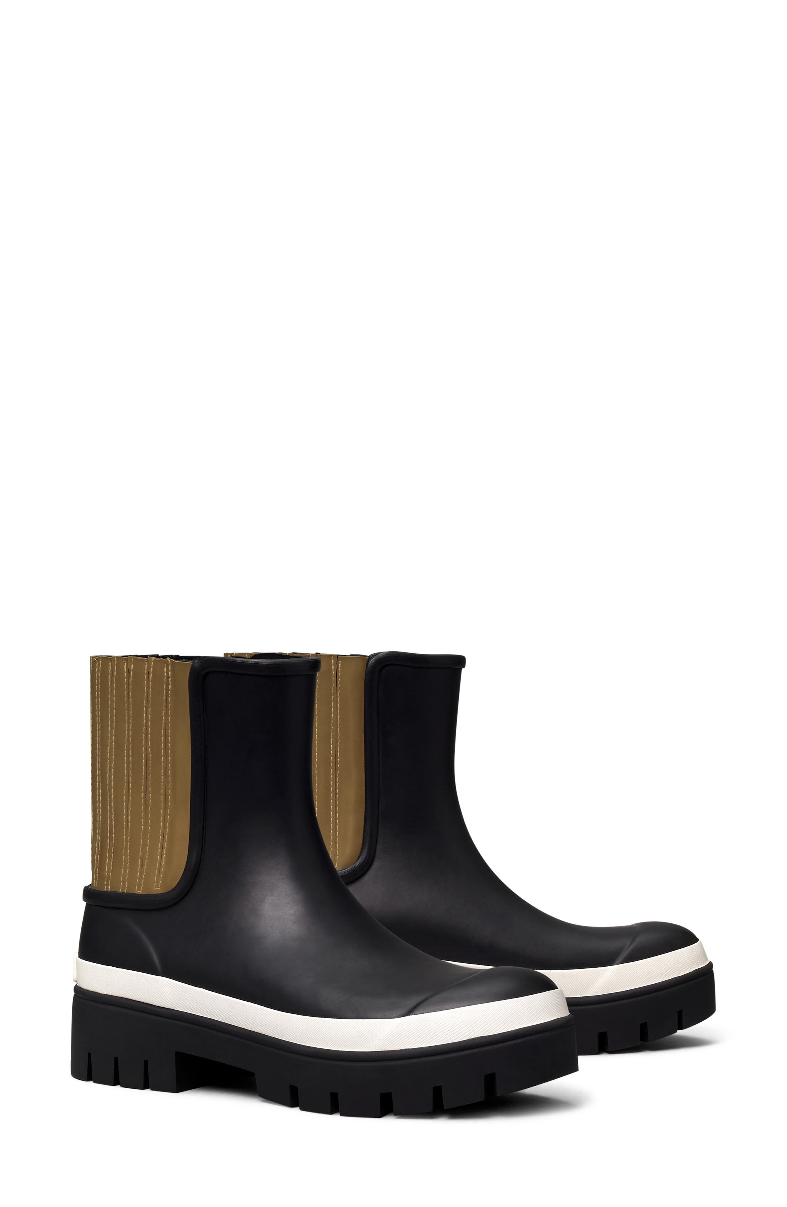 Foul Weather Boot, Main, color, PERFECT BLACK / OLIVE