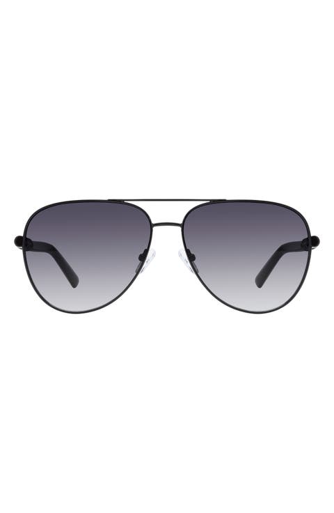 63mm Oversize Pilot Sunglasses