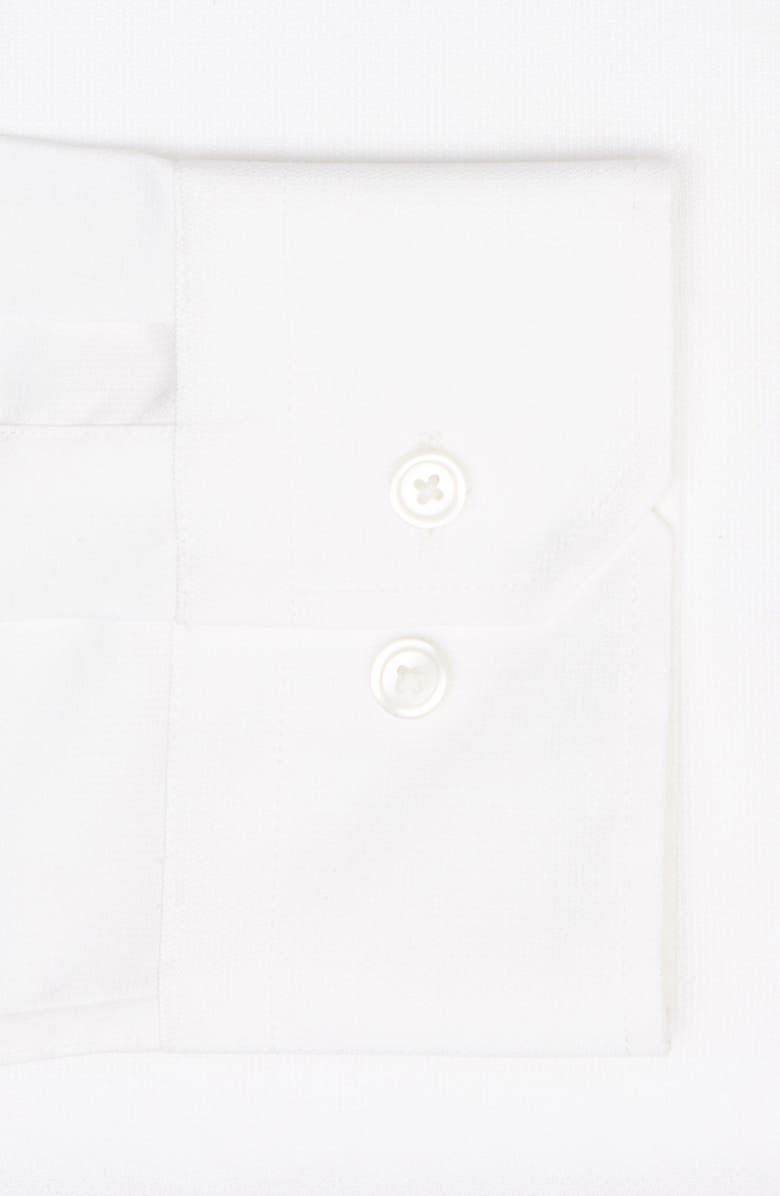 Calibrate Trim Fit Stretch No-Iron Solid Dress Shirt, Alternate, color, 