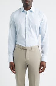 Nordstrom Trim Fit Premium Performance Dress Shirt