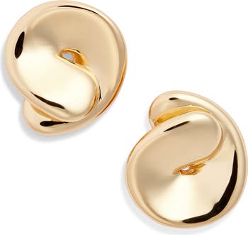 JENNY BIRD リオボタンピアス Rio Button Earrings | Large Gold Studs | JENNY BIRD