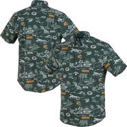 Reyn Spooner Men's Reyn Spooner Green Green Bay Packers Kekai Performance Button-Down Shirt