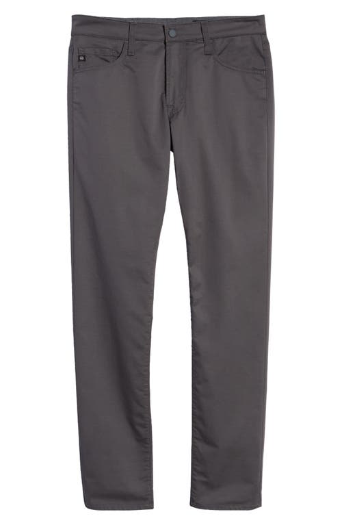 Ag Everett Commuter Performance Slim Straight Pants In Gray