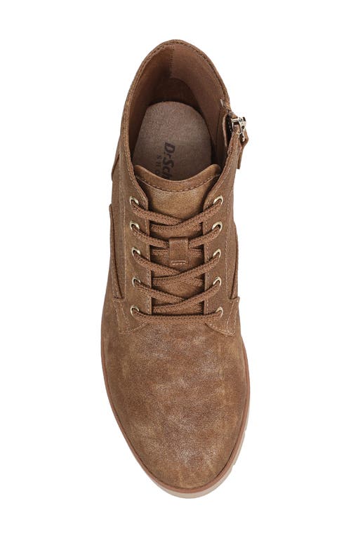 Dr. Scholl's Northstar Lace-up Bootie In Brown