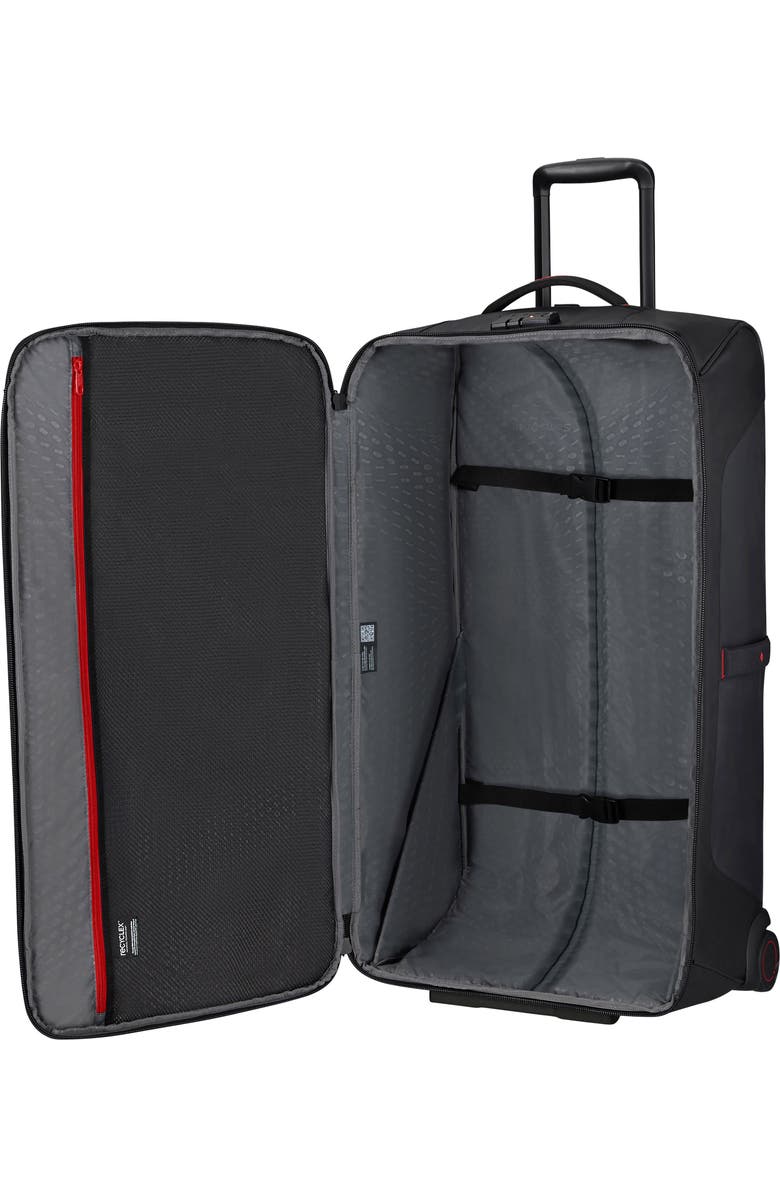 Samsonite Ecodiver Large Wheeled Duffel 79/29, Alternate, color, Black
