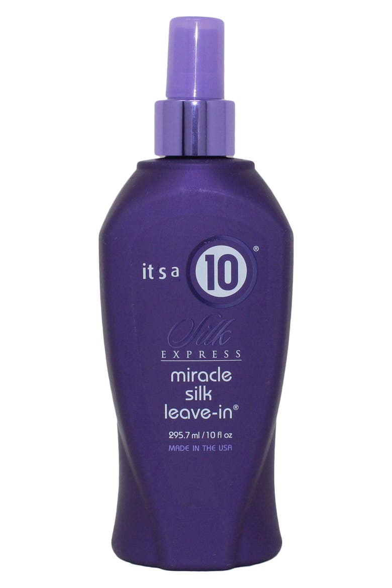 Express Miracle Silk Leave-In, Main, color, NO COLOR