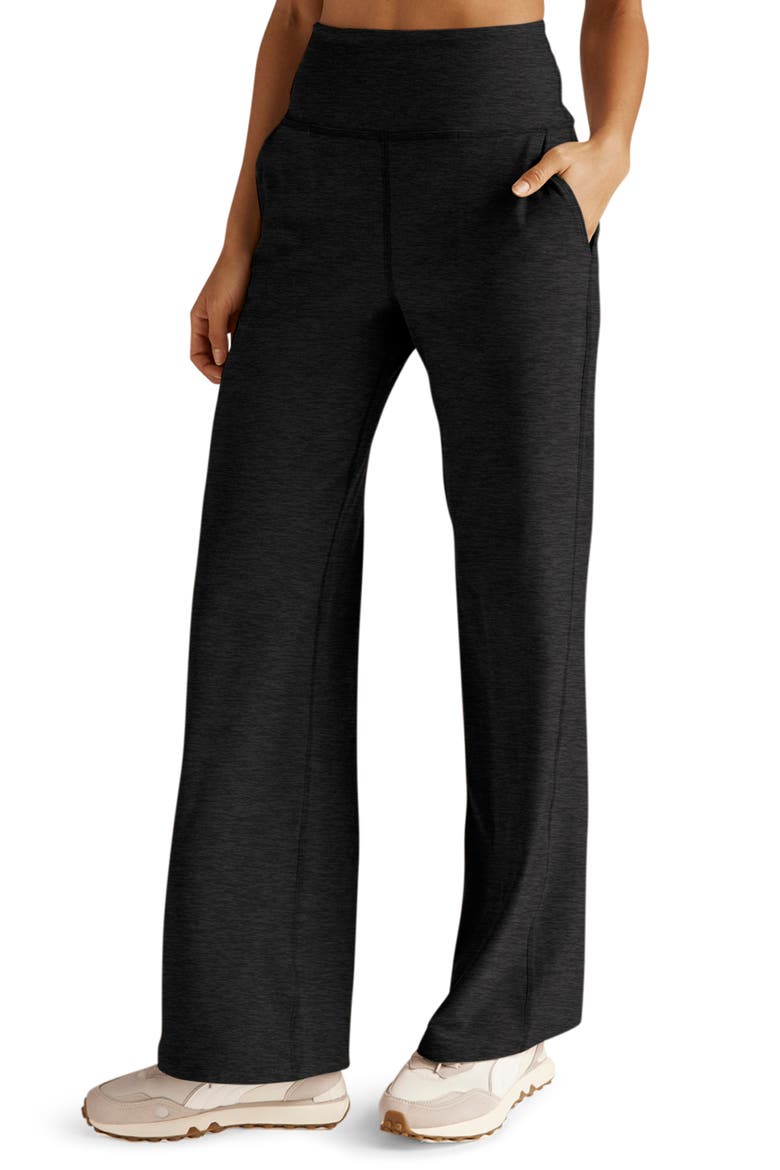 Space Dye Wide Leg Pants, Alternate, color, DARKEST NIGHT