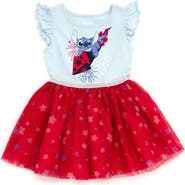 Disney Lilo & Stitch Flutter Sleeve Tulle Tutu Dress