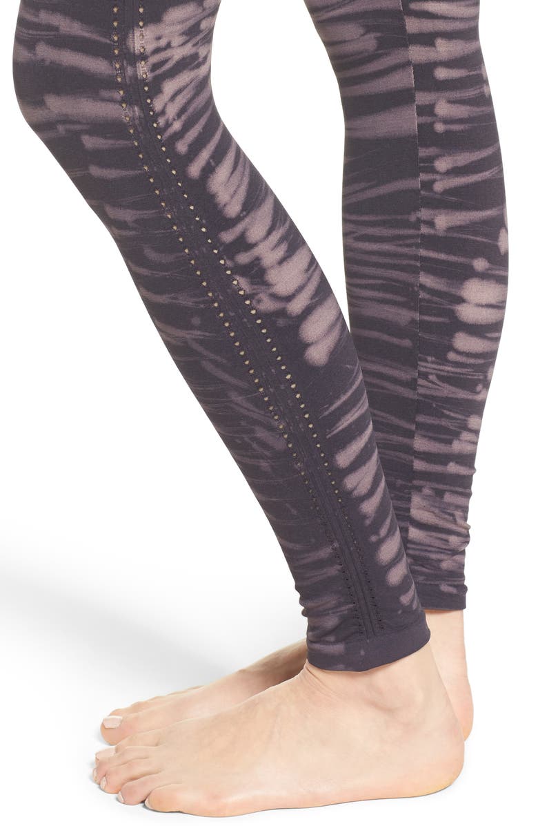 Free People FP Movement Tie-Dye Leggings, Alternate, color, 