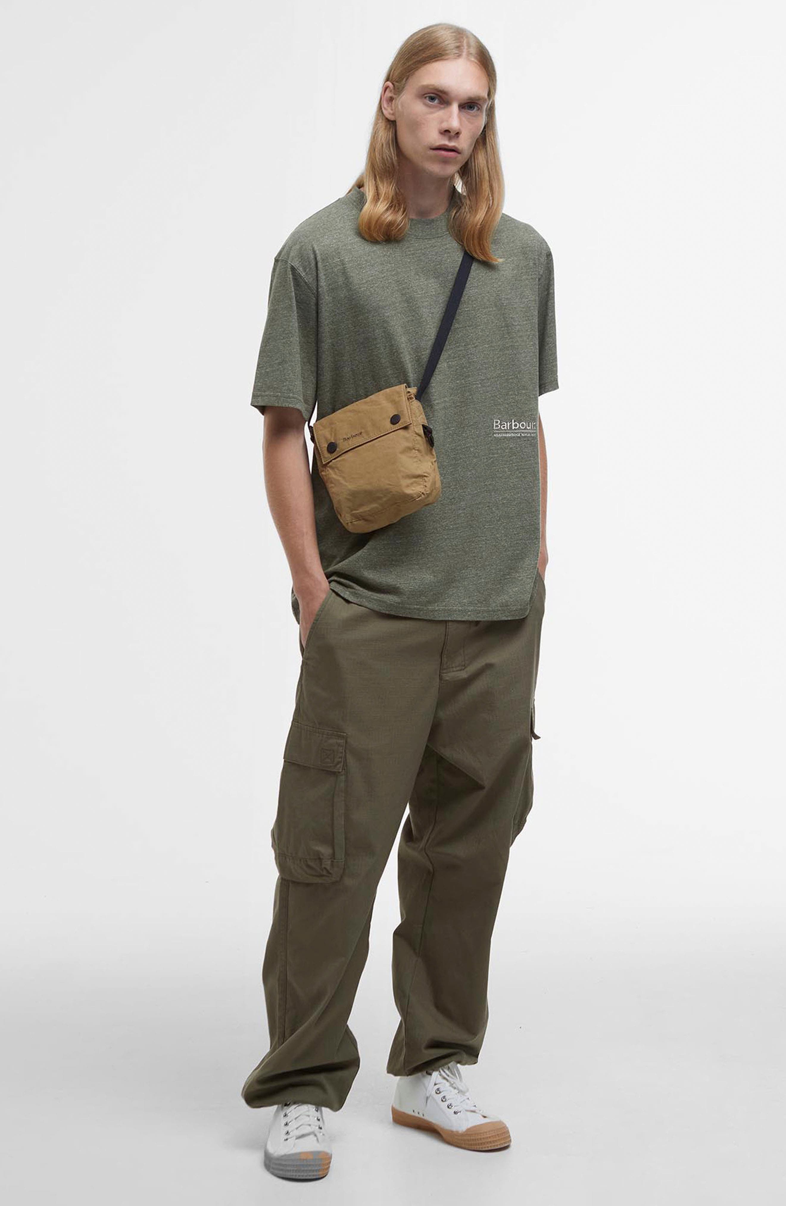 Transport Cotton Canvas Crossbody Bag, Alternate, color, GOLDEN KHAKI