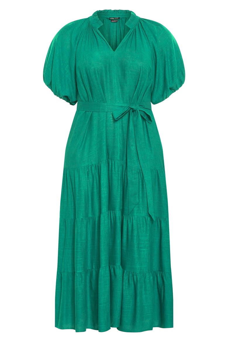 Escape Belted Dress, Alternate, color, JADE