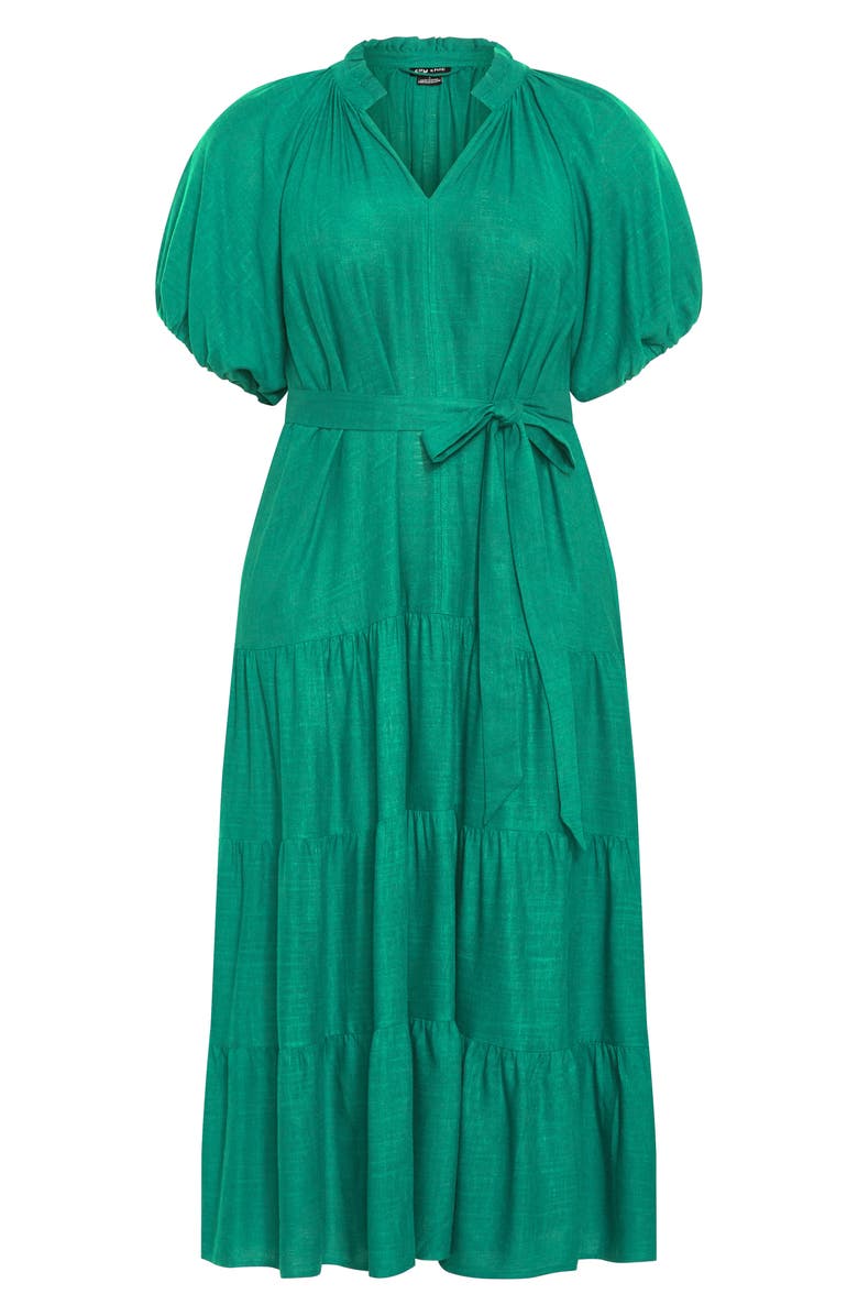 City Chic Escape Belted Dress, Alternate, color,