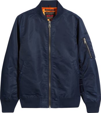Schott NYC MA-1 Satin Flight Jacket | Nordstrom