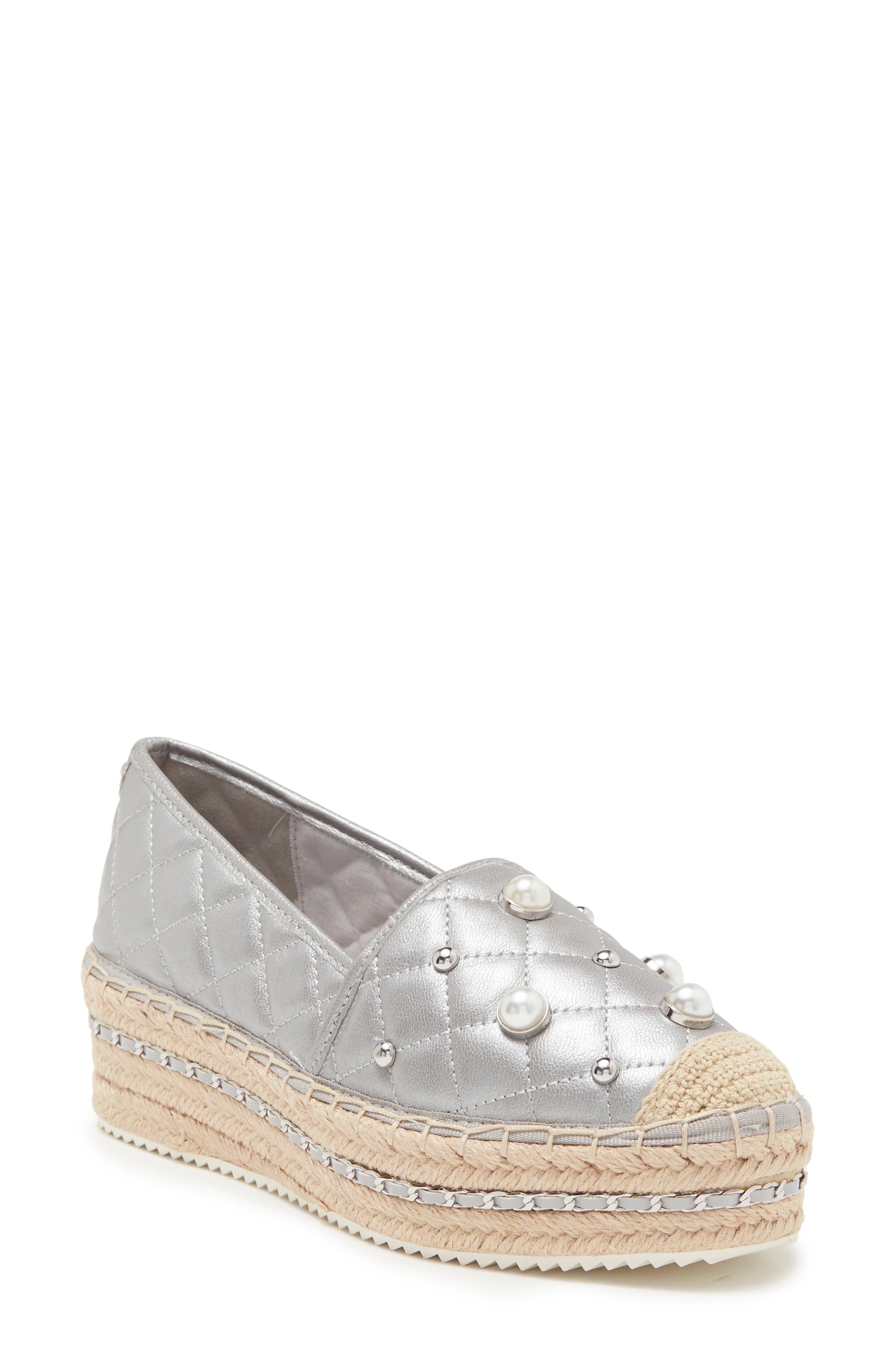 KARL LAGERFELD PARIS Beatrix Platform Espadrille, Main, color, 