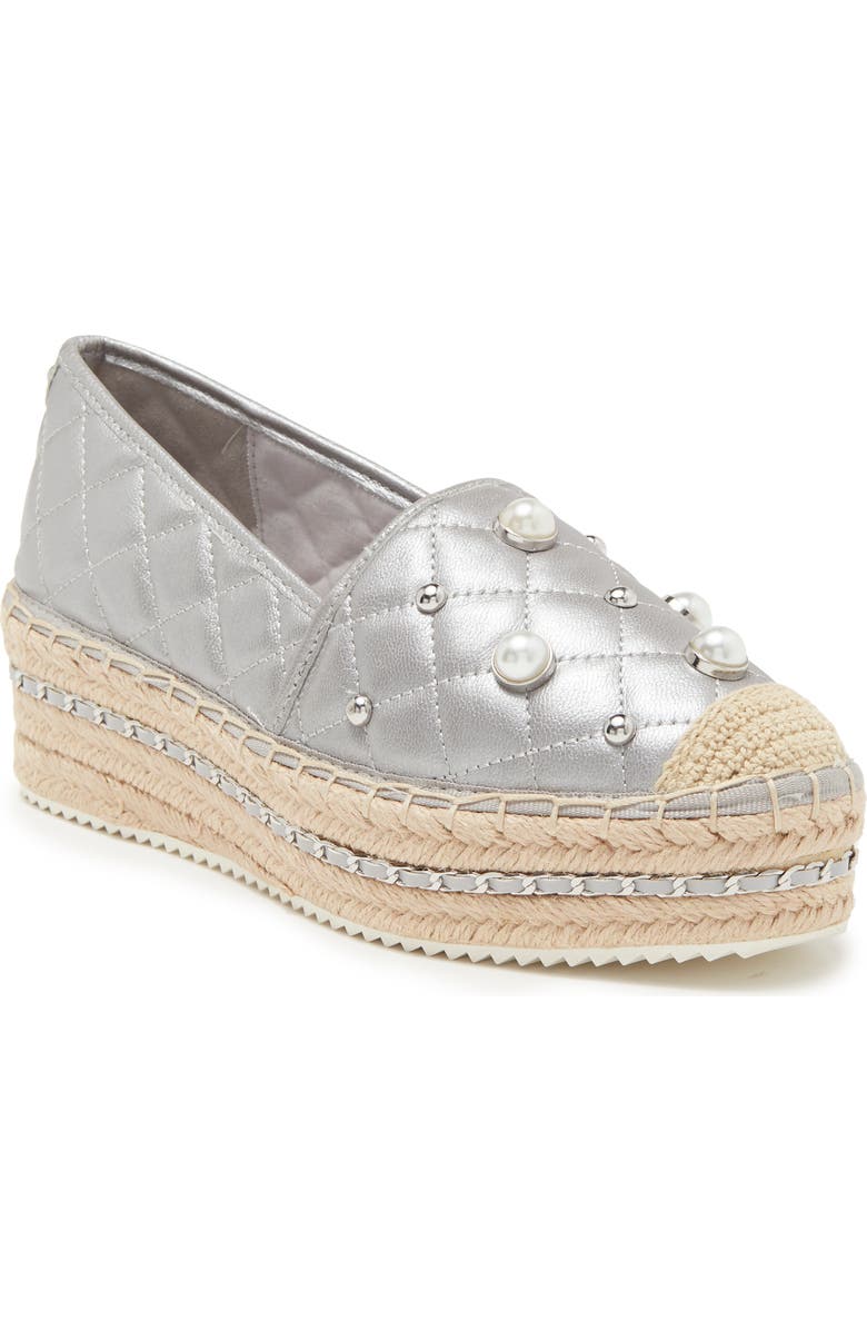 KARL LAGERFELD PARIS Beatrix Platform Espadrille, Main, color,