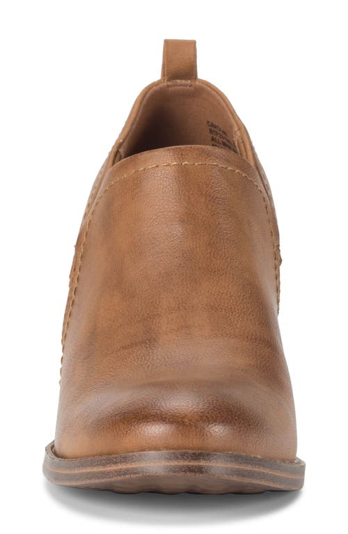 Baretraps Caroline Faux Leather Bootie In Brown