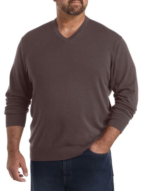 Big & Tall V-Neck Pullover