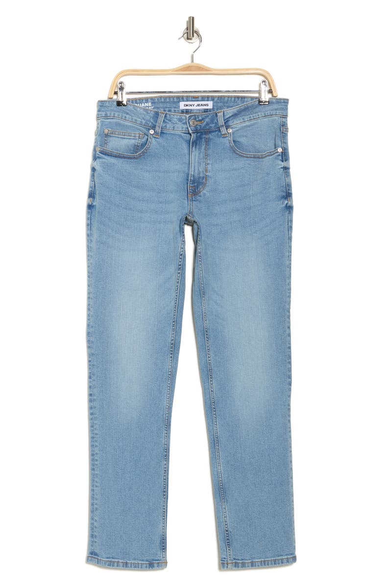 DKNY SPORTSWEAR Duane Straight Jeans, Alternate, color, Light Sand