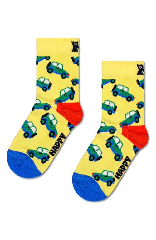 Happy Socks Kids' Assorted 4-pack Camper Crew Socks Gift Box In Camper