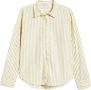 Brooklyn Industries Stripe Button-Up Top
