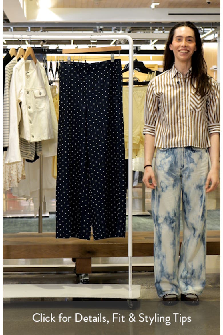 Polka Dot Wide Leg Pants video