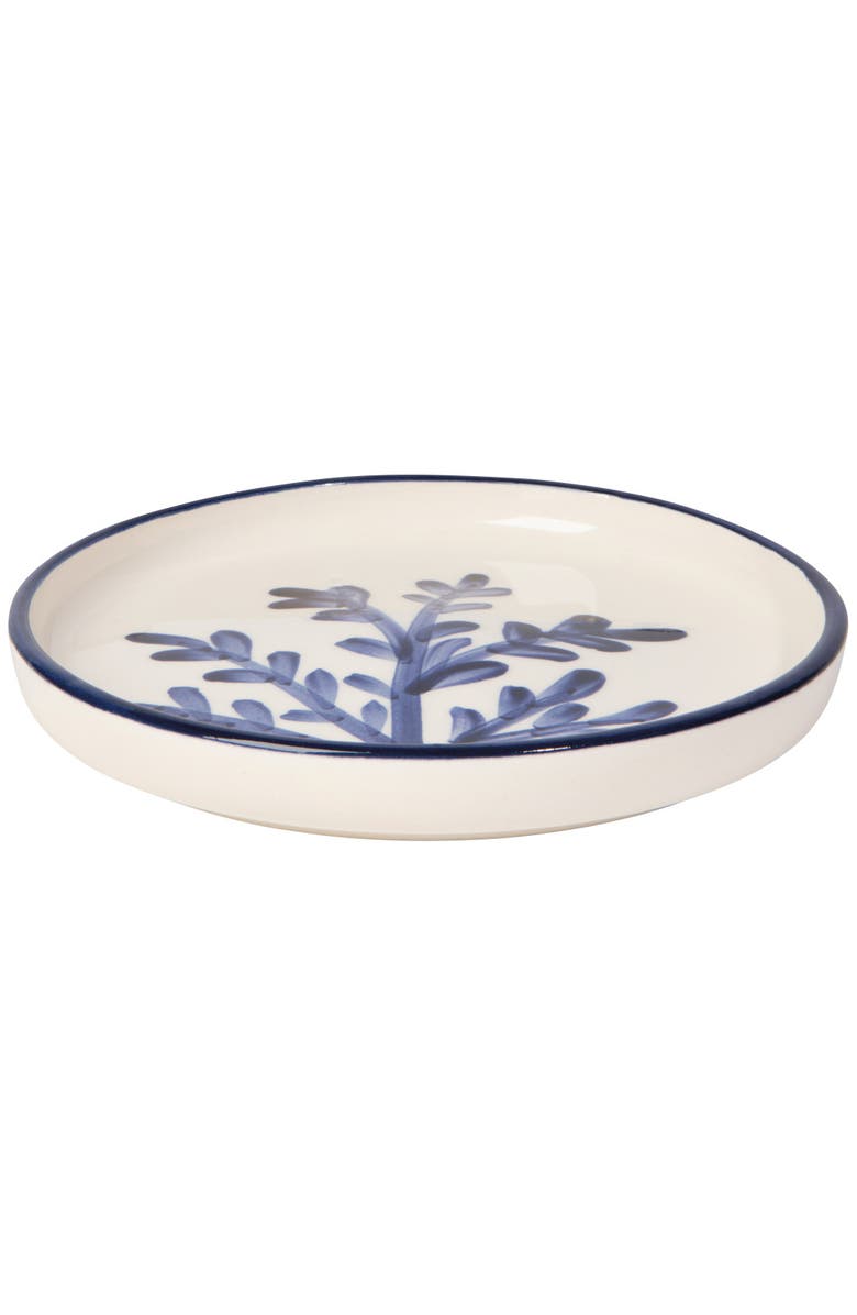 Danica Brands Floren Hand-painted Turkish Side Plate, Alternate, color, Blue