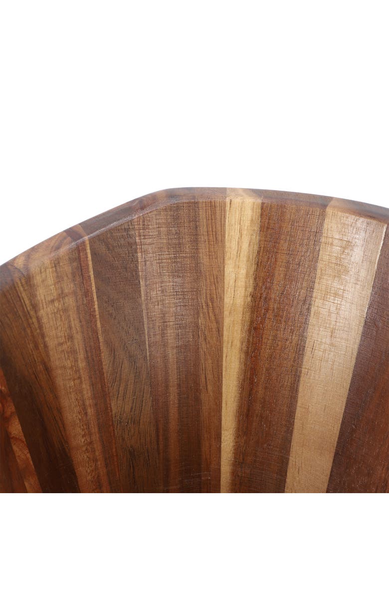 Megachef 11.75 Inch Acacia Wood Deep Salad Bowl, Alternate, color, Acacia