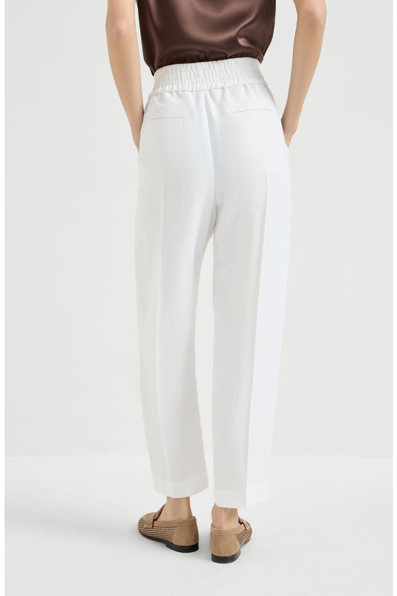 Baggy trousers, Alternate, color, White