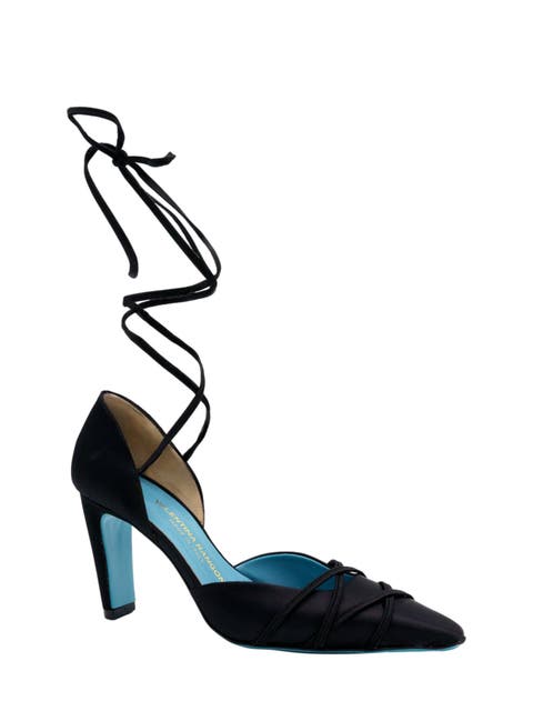 Febe Ankle Wrap D'Orsay Pumps