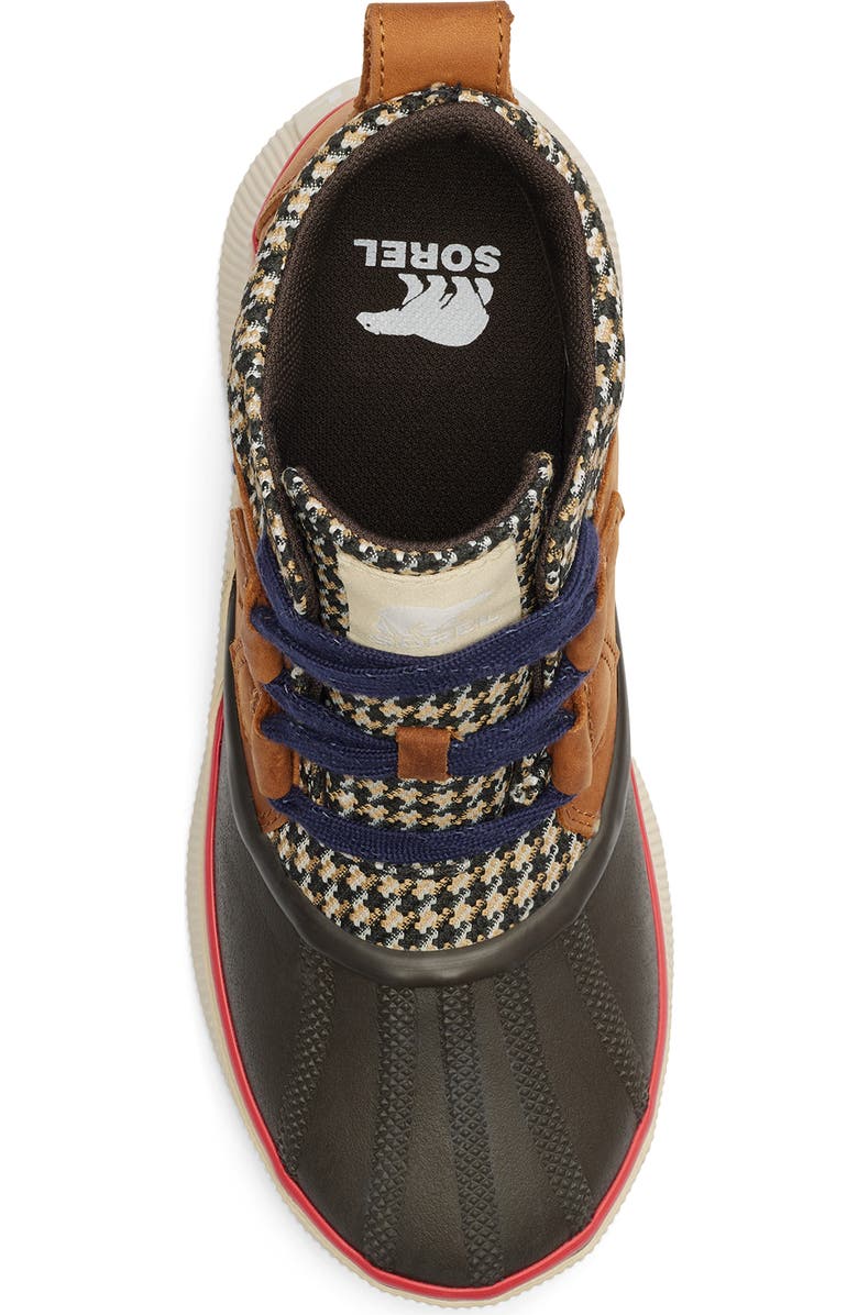 SOREL Out N About IV Classic Waterproof Duck Boot, Alternate, color, Caramel/ Blackened Brown