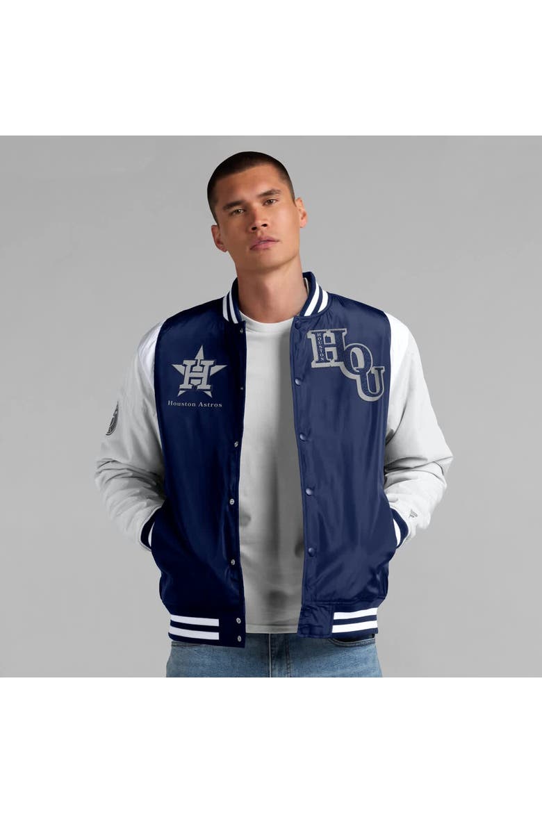 Men's Fanatics  Navy Houston Astros Elements Elite Full-Snap Jacket, Alternate, color, Navy
