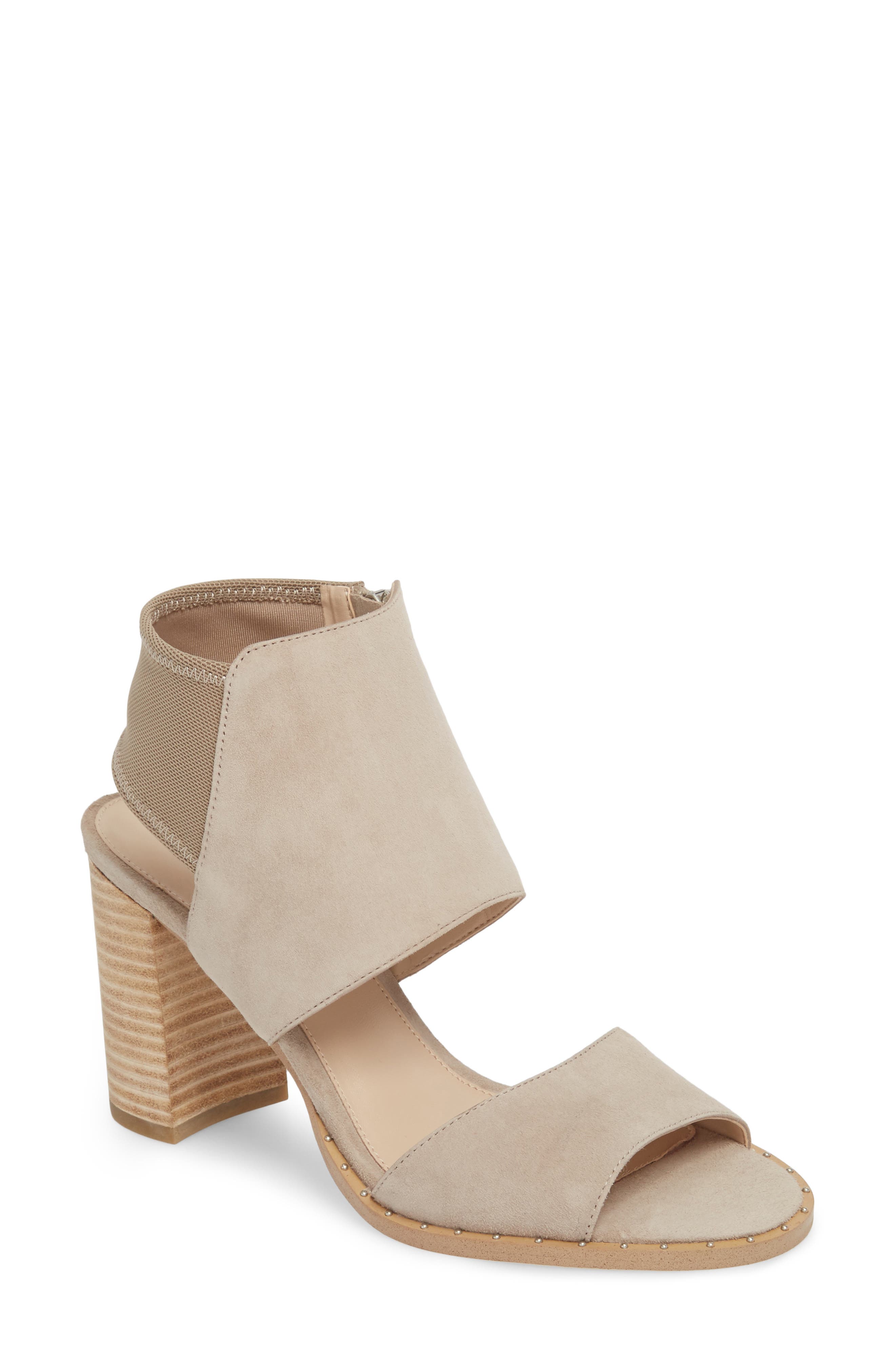 Grey Sandal, Main, color, MUSHROOM SUEDE