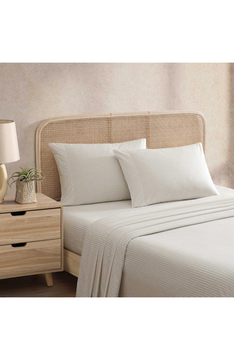 Tommy Bahama 2-Pack Cotton & Linen Pillowcases, Alternate, color, Beige