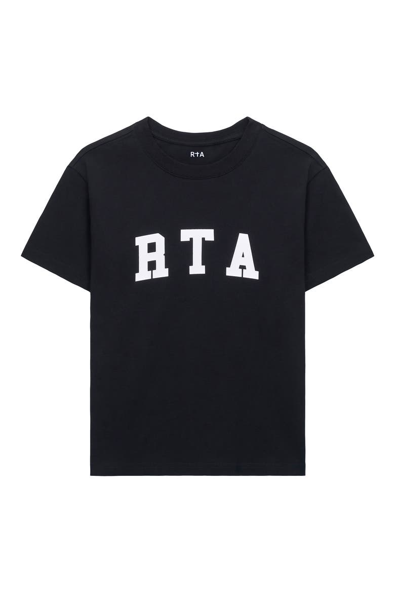Kids' Lawson Collegiate Logo Graphic T-Shirt, Main, color, BLACK COLLEGIATE