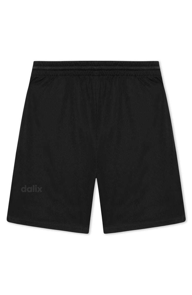 Dalix Mens Astronaut Midweight Court Short, Alternate, color, Black
