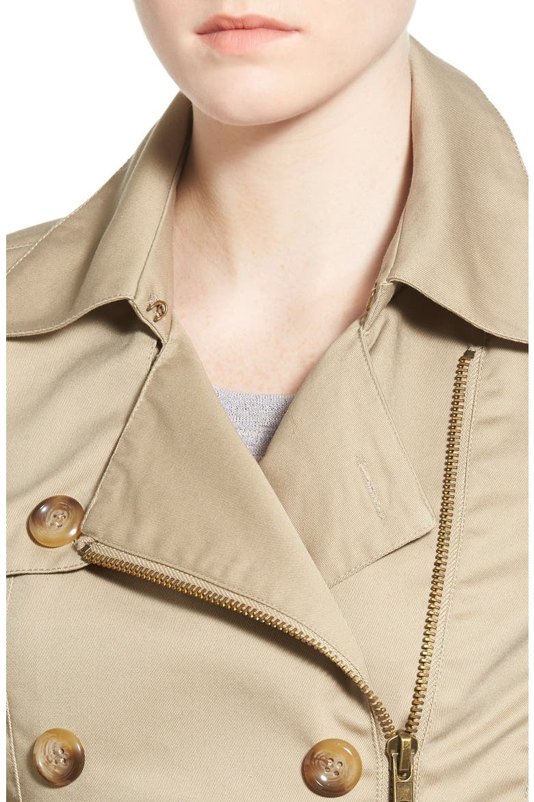 Trench Coat, Alternate, color, LIGHT KHAKI