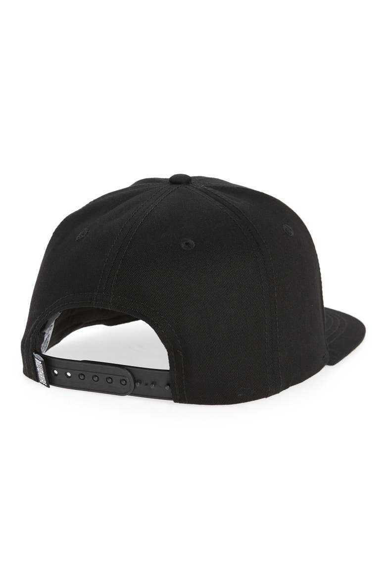 Stars Snapback Baseball Cap, Alternate, color, BLACK