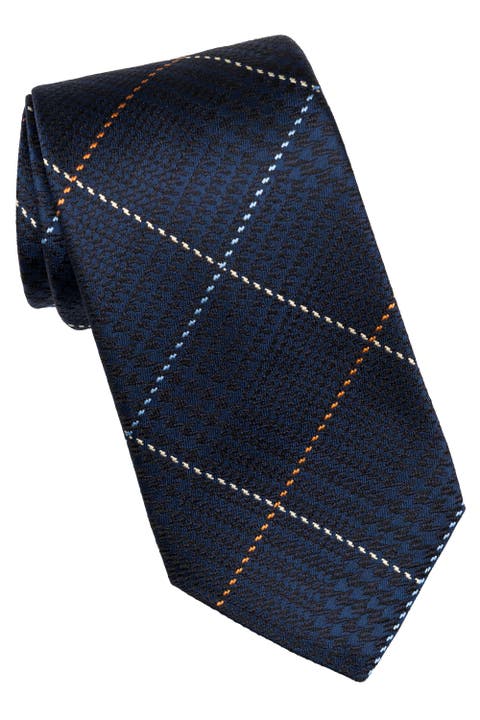 Spoleto - Extra Long Silk Jacquard Tie for Men