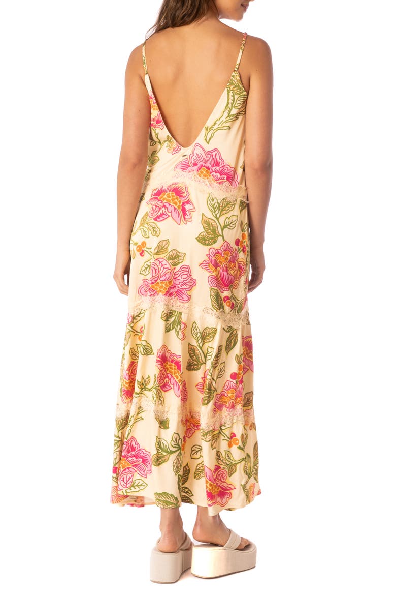 Rosalia Maxi Dress, Alternate, color, BEIGE OVERFLOW