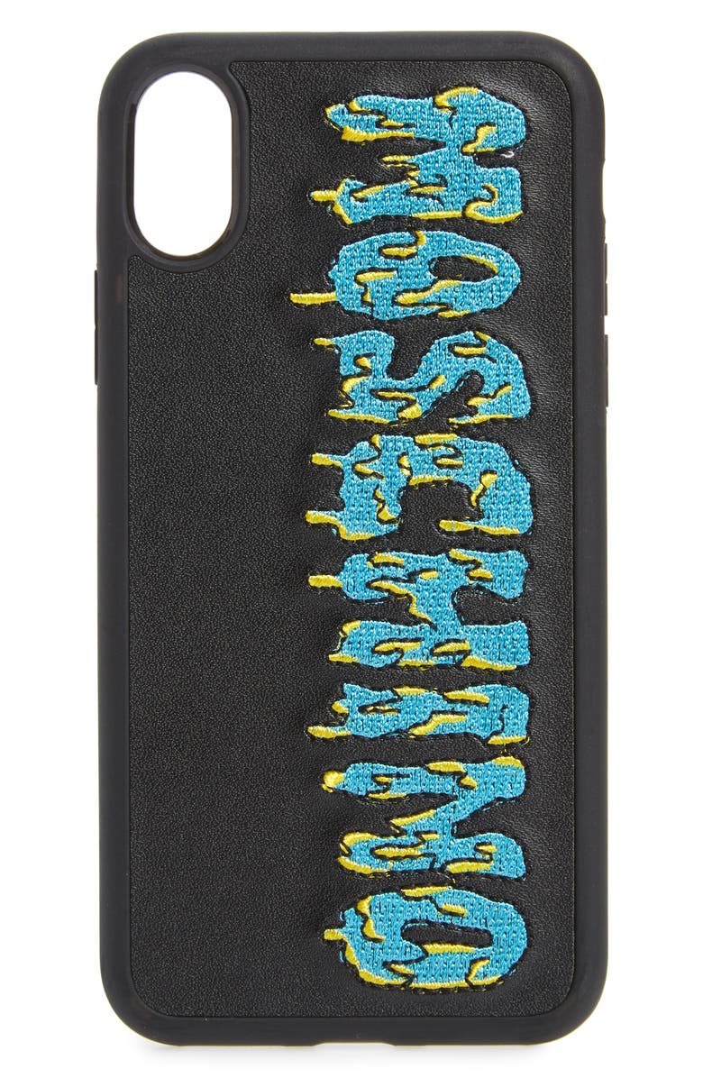 Moschino Logo iPhone X & Xs Max Case, Main, color,