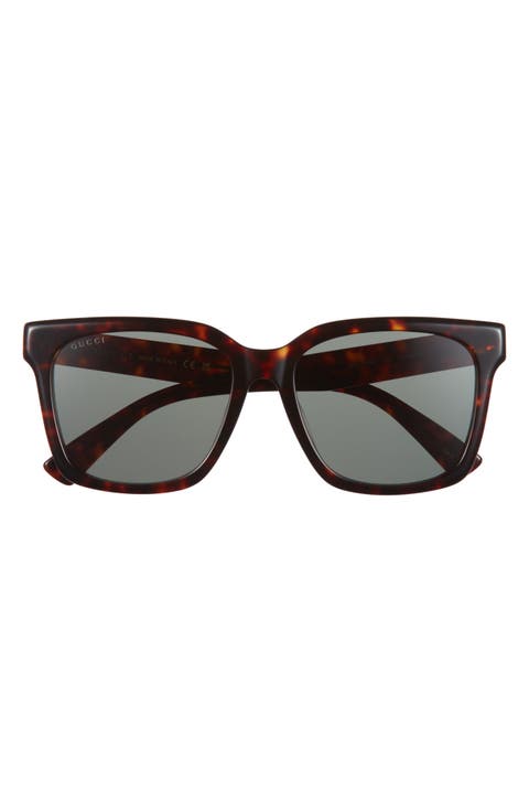 56mm Square Sunglasses