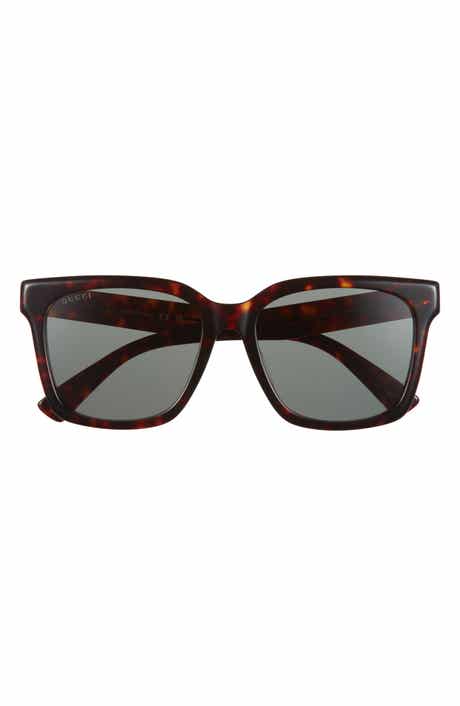 Gucci 56mm Square Sunglasses
