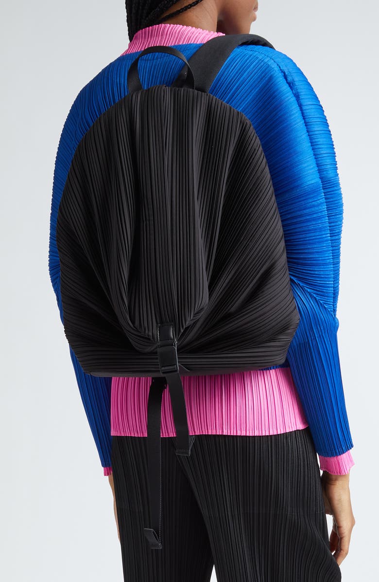 Pleats Please Issey Miyake Pleated Backpack, Alternate, color,