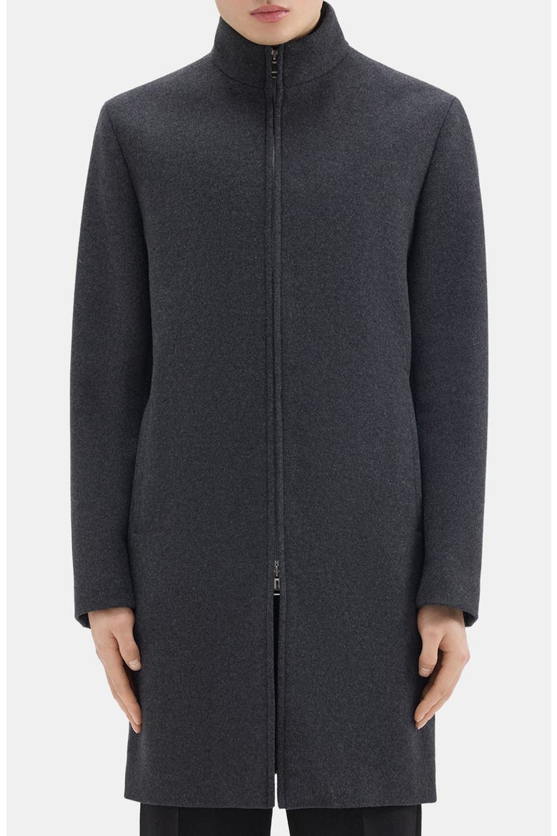 Theory Belvin Z Wool Blend Coat (Men) | Nordstromrack